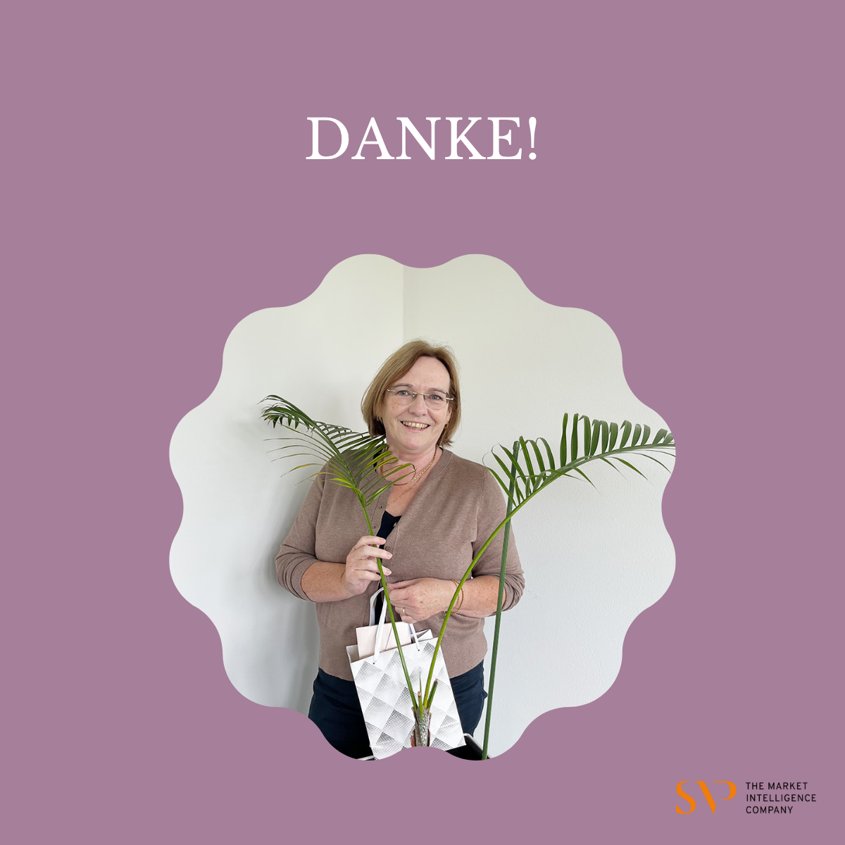 Evmarie wird in die Rente verabschiedet